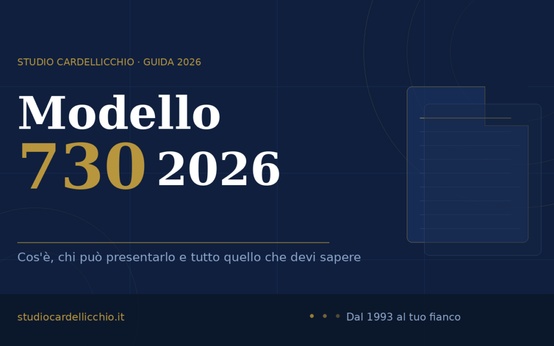 Modello 730 2026 guida completa